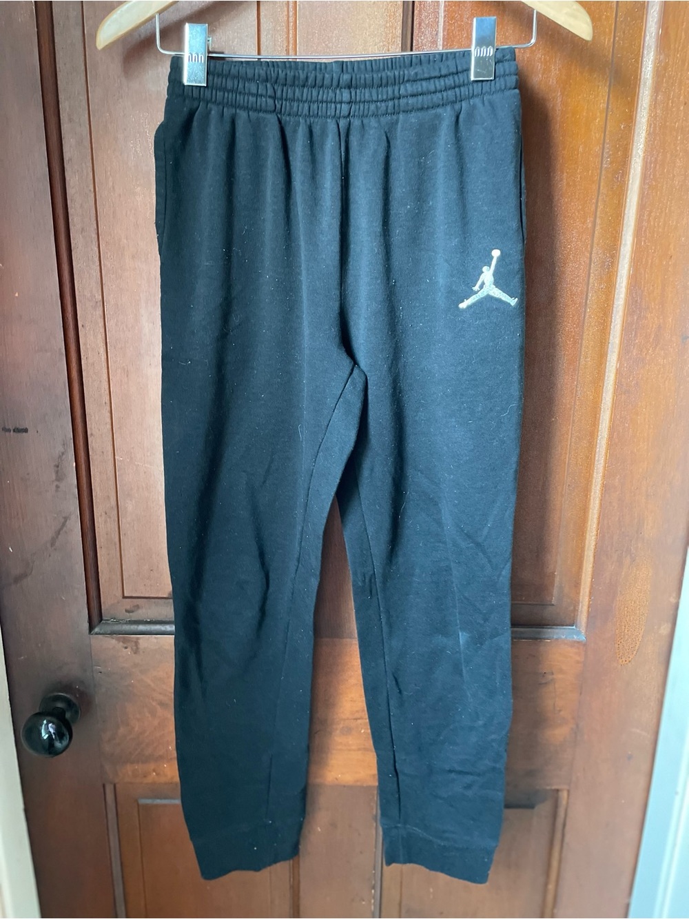 Jordan boys large black pants
